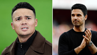 Jenas baffled by 'really strange' question about Mikel Arteta and Arsenal