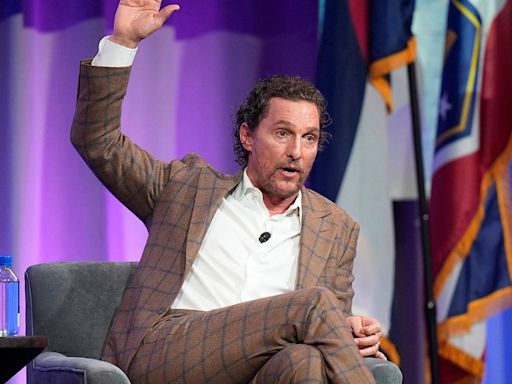 Matthew McConaughey teases possible run for office at governors meeting, weighs in on 2024 presidential race