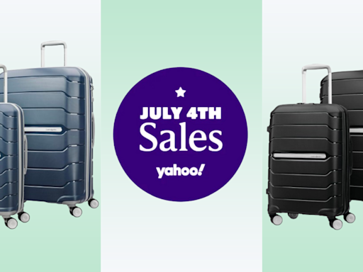 If you buy one thing for 4th of July, make it this Samsonite luggage set — it's over 50% off