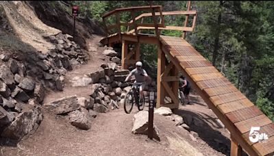 A first⎯trail overpass opens in North Cheyenne Canon