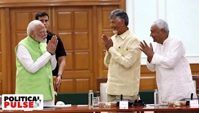 Naidu’s roll of the laddoo, Nitish’s temple play: In BJP shadow, allies make their move