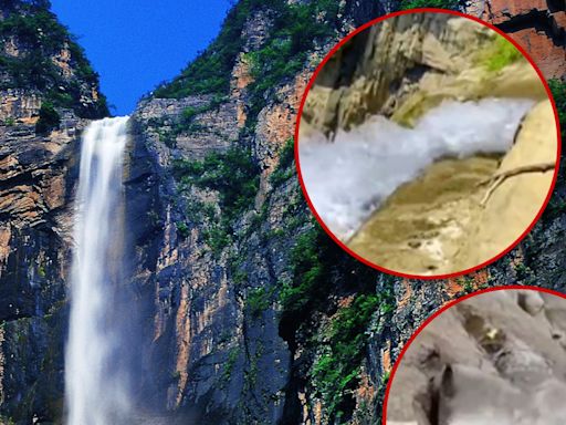 Famous Chinese Waterfall Deemed Fake, Water Pumping Pipes Exposed