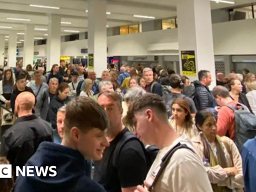 Manchester Airport passengers still without luggage after power cut