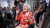 'Still feeling good': Lakeland woman exults at surprise 105th birthday party