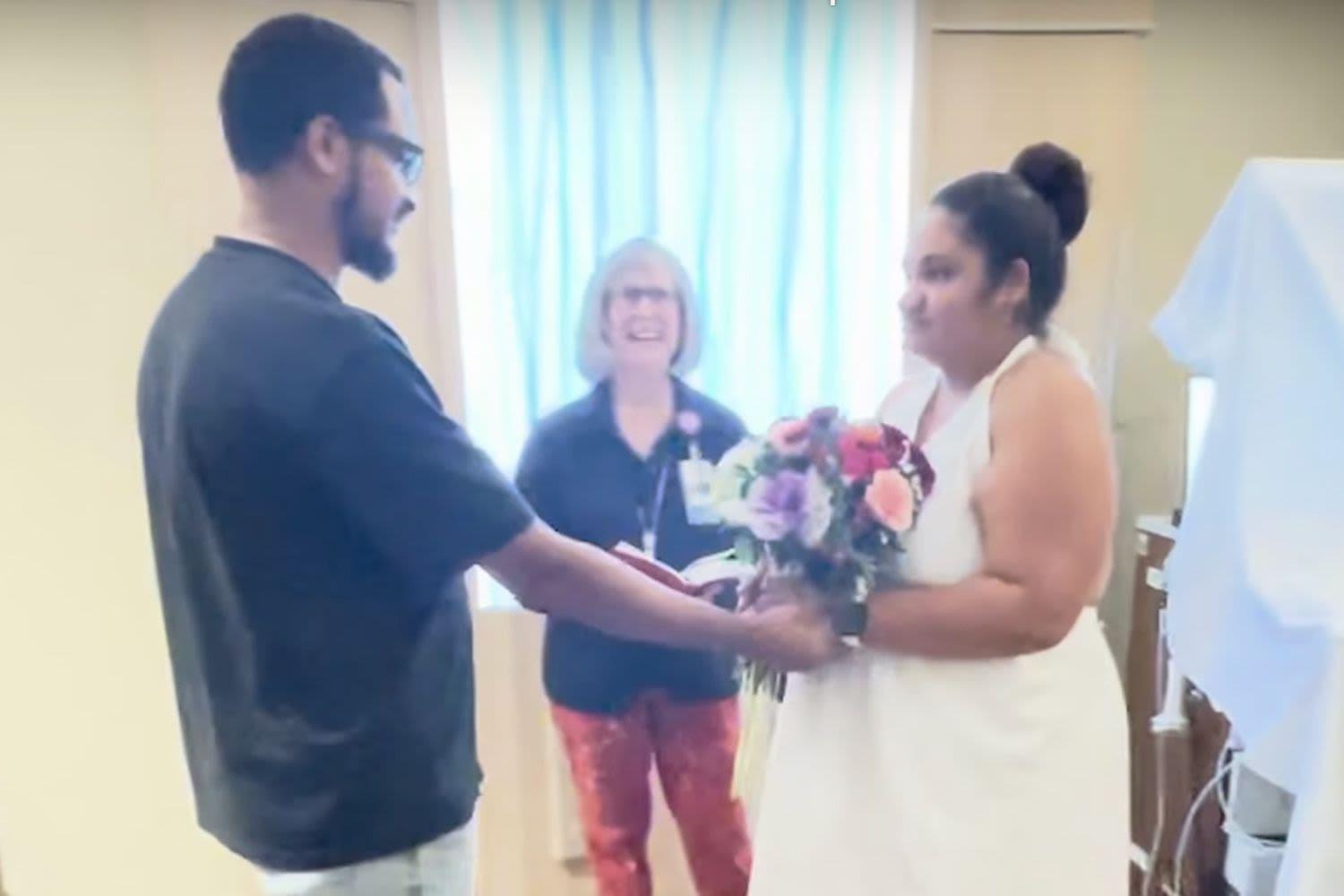 Pregnant Woman Gets Married at Florida Hospital While in Labor: 'It All Happened So Fast'