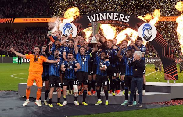 Atalanta end Leverkusen's unbeaten run 3-0 for Europa League trophy
