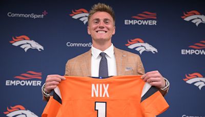 Bo Nix will wear No. 10 Broncos jersey
