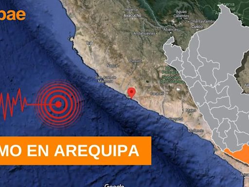 Fuerte sismo en Arequipa: movimiento de magnitud 6.3 se sintió en toda la costa sur del Perú