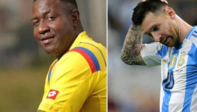 ¡Calienta la final! Leyenda de Colombia y su provocador mensaje sobre Messi: “Cualquiera lo marca”