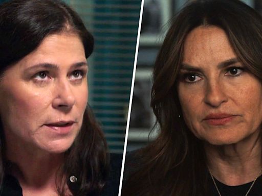 EXCLUSIVE: Maura Tierney and Mariska Hargitay are laying down the law in 'Law & Order' 1st look