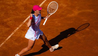 La marca de Swiatek en Roma que rememora a Gabriela Sabatini