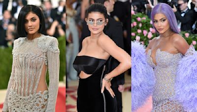 All of Kylie Jenner’s Met Gala Looks: Beaded in Versace, Bridal Inspiration and More Dresses Through the Years