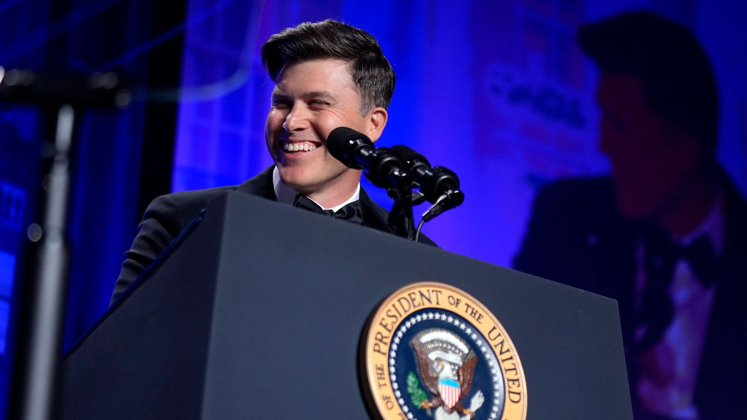 SEE IT: Colin Jost’s full set from 2024 White House Correspondents’ Dinner | MSNBC