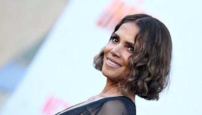 Halle Berry, 58, Nearly Bares It All Wearing Sheer Lace Gown in 'Timeless' New Photo