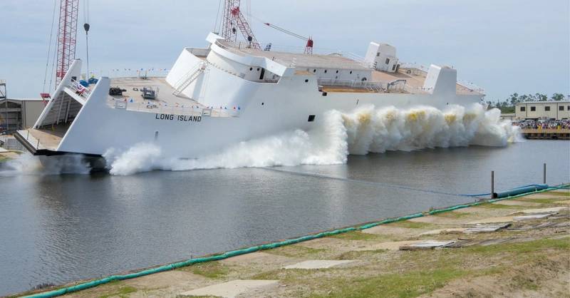 New Long Island Ferry Launched at Eastern Shipbuilding