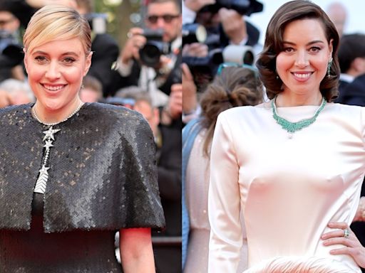 Greta Gerwig Sparkles in Chanel Couture, Aubrey Plaza Channels Old Hollywood in Loewe and More at ‘Megalopolis’ Cannes Red...