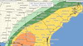 Severe weather threat upgraded for north Florida with 'incredible' wind field possible