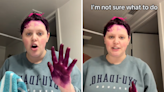 Woman decides to dye hair at home—not prepared for disastrous consequence