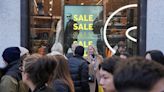 UK's December shopper numbers defy inflation and rail strikes hit