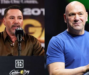 Dana White reacts to Oscar De La Hoya attending Noche UFC over Canelo Alvarez's return: "I don't know where he's getting his ticket" | BJPenn.com