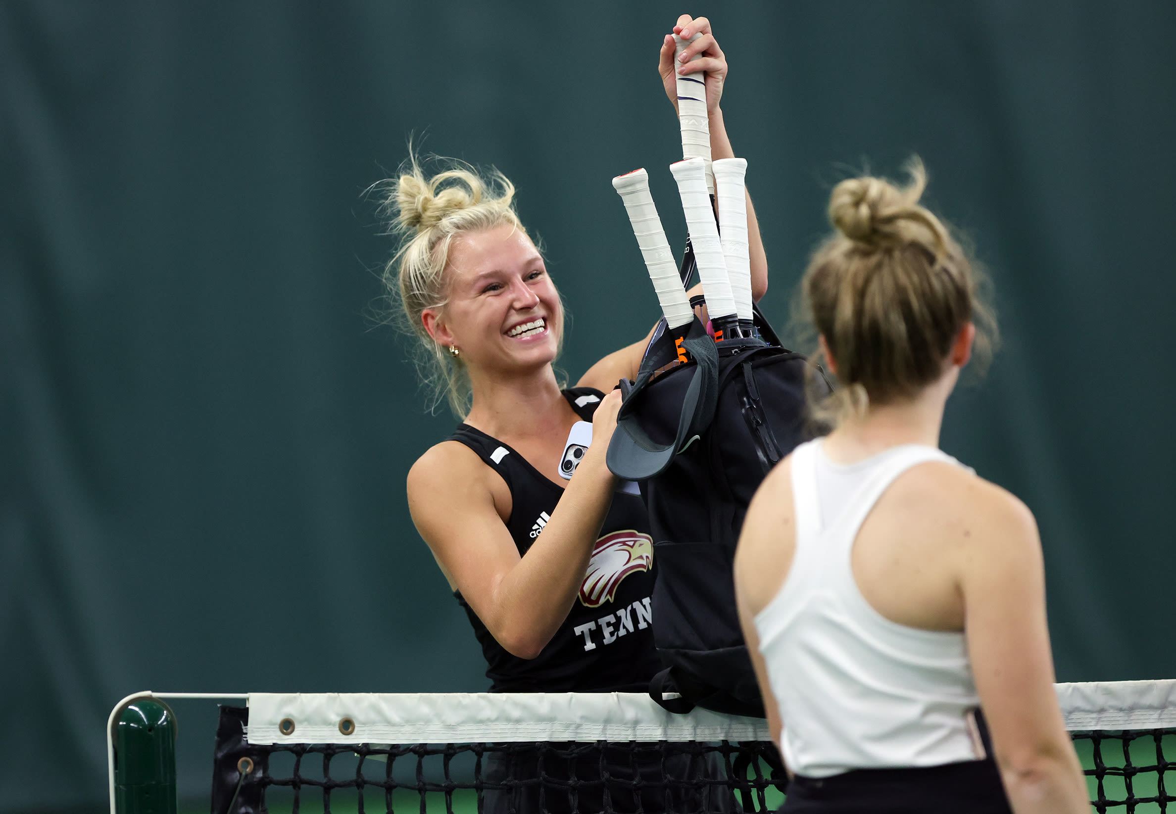 Underdogs rise for North Dakota state girls tennis singles and doubles championships