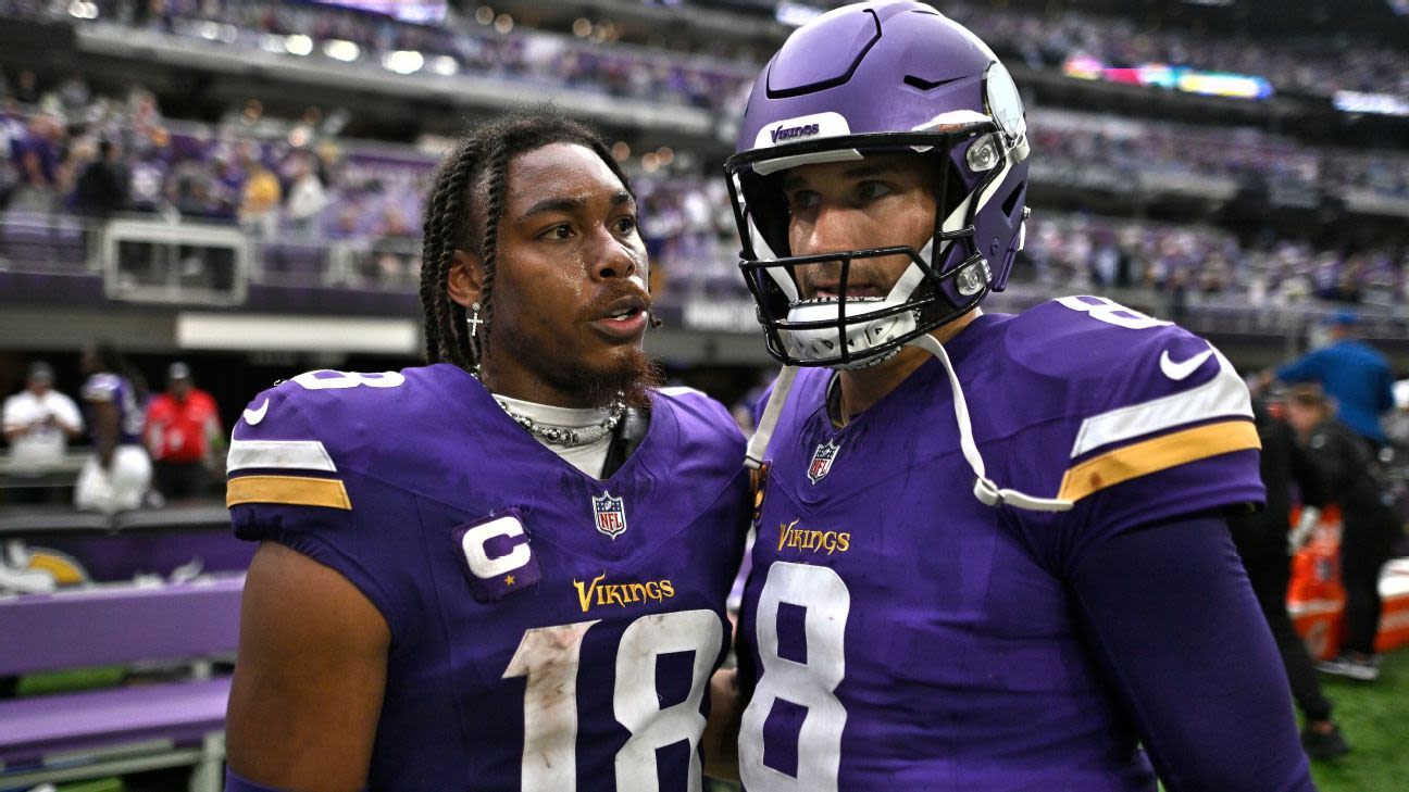 Jefferson 'not mad at' Cousins for leaving Vikes