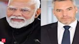 PM Modi to Austrian chancellor: Look forward to discussions on exploring new avenues of cooperation - The Economic Times