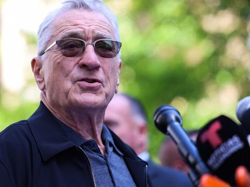 Robert De Niro dice que Donald Trump "quiere destruir EU y, con tiempo, el mundo"