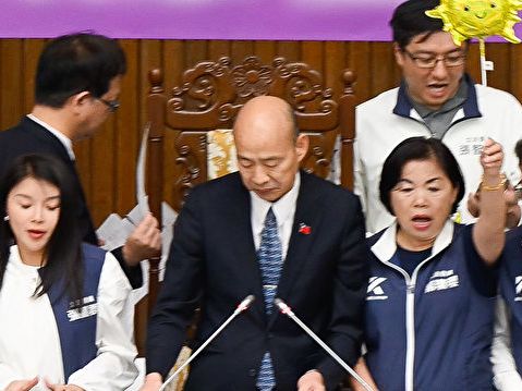 韓國瑜盼暫緩爭議性法案 國民黨團周二討論