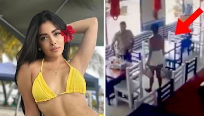 El momento en que arrebatan brutalmente la vida a Landy Párraga, excandidata a Miss Ecuador: video