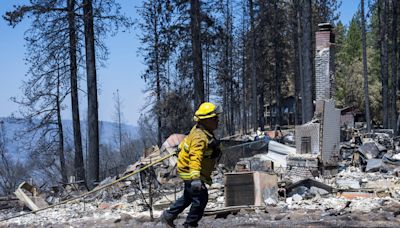 Firefighters make progress against massive blaze in California ahead of warming weather