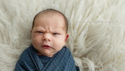 Grumpy baby pictures will melt your heart