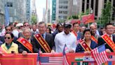 亞太裔傳統文化大遊行曼哈頓舉行 亞當斯出席