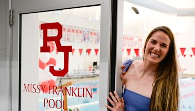 PHOTOS: Missy Franklin Pool dedicated at Regis Jesuit High School