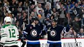 Scheifele scores 2 as surging Jets beat Stars 5-1