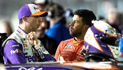 Was Bubba Wallace Upset With Denny Hamlin During NASCAR’s Nashville Race? Brad Keselowski’s Spotter Clears the Air