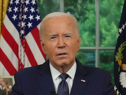 Joe Biden says it was a 'mistake' to say he wanted to put a 'bull's-eye' on Trump