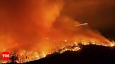 Thompson fire: Northern California burns in extreme heat as wildfire spreads, forcing mass evacuation - Times of India