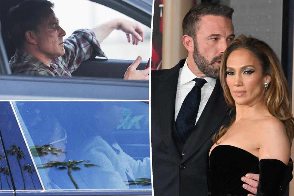 Ben Affleck, Jennifer Lopez return to his Brentwood rental after spending time together at their marital house