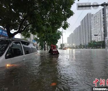 廣西城鎮1小時降雨189.6毫米 打破當地雨量紀錄