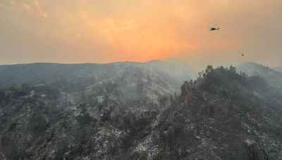 Firefighters getting a handle on Lake fire in Santa Barbara County