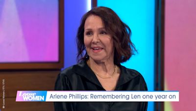 Tearful Arlene Phillips remembers Len Goodman a year after his death