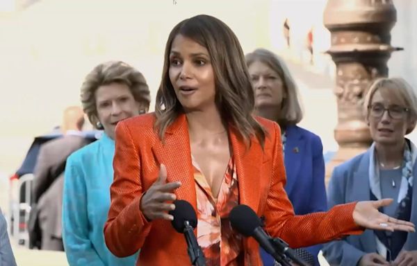 'I'm in menopause, okay?' Halle Berry backs bill to bring more services to women's health