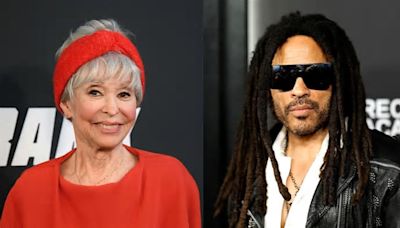 Rita Moreno Says She Was “Astonished” by Lenny Kravitz’s Reaction to Meeting Her