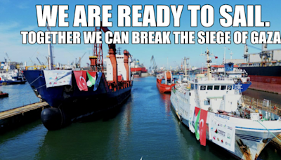 RETRASADA LA MISIÓN BREAK THE SIEGE (Romper el Asedio)¡¡¡Flotilla de la Libertad Rumbo a Gaza!!! – Nodo50