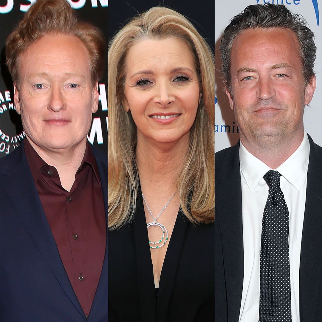 Conan O'Brien Admits He Was "Jealous" Over Ex Lisa Kudrow Praising Costar Matthew Perry - E! Online