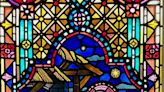 Pineville artist gifts St. Rita with 100-year-old stained glass window from German church