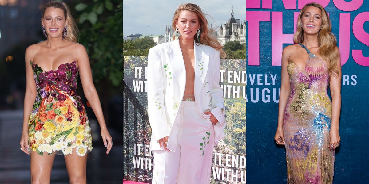 Blake Lively's 'It Ends With Us' press tour proves she's still one of the best method dressers