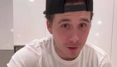 Brooklyn Beckham hits back at critics as he shares 'I'm not a chef' video