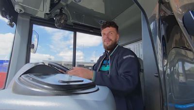 Students encouraged to become bus drivers on social media | ITV News